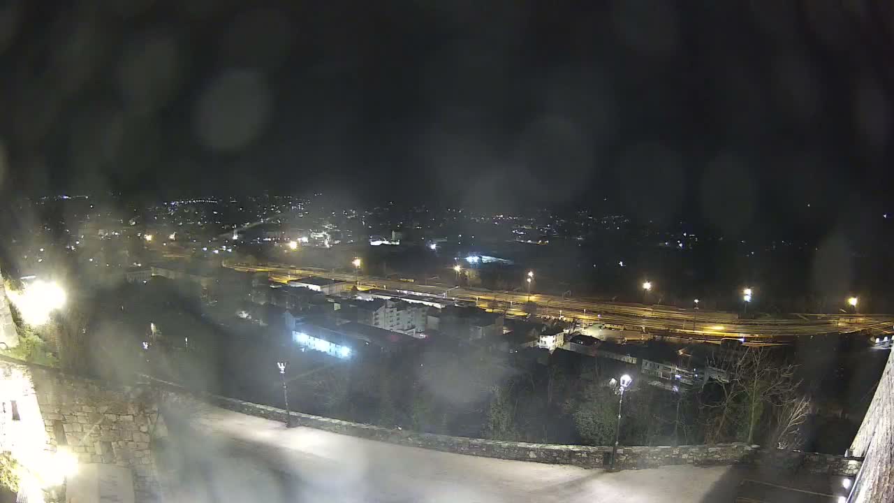 Knin  Skyline from Knin Castle Live Cam - Knin, Šibenik-Knin, Croatia