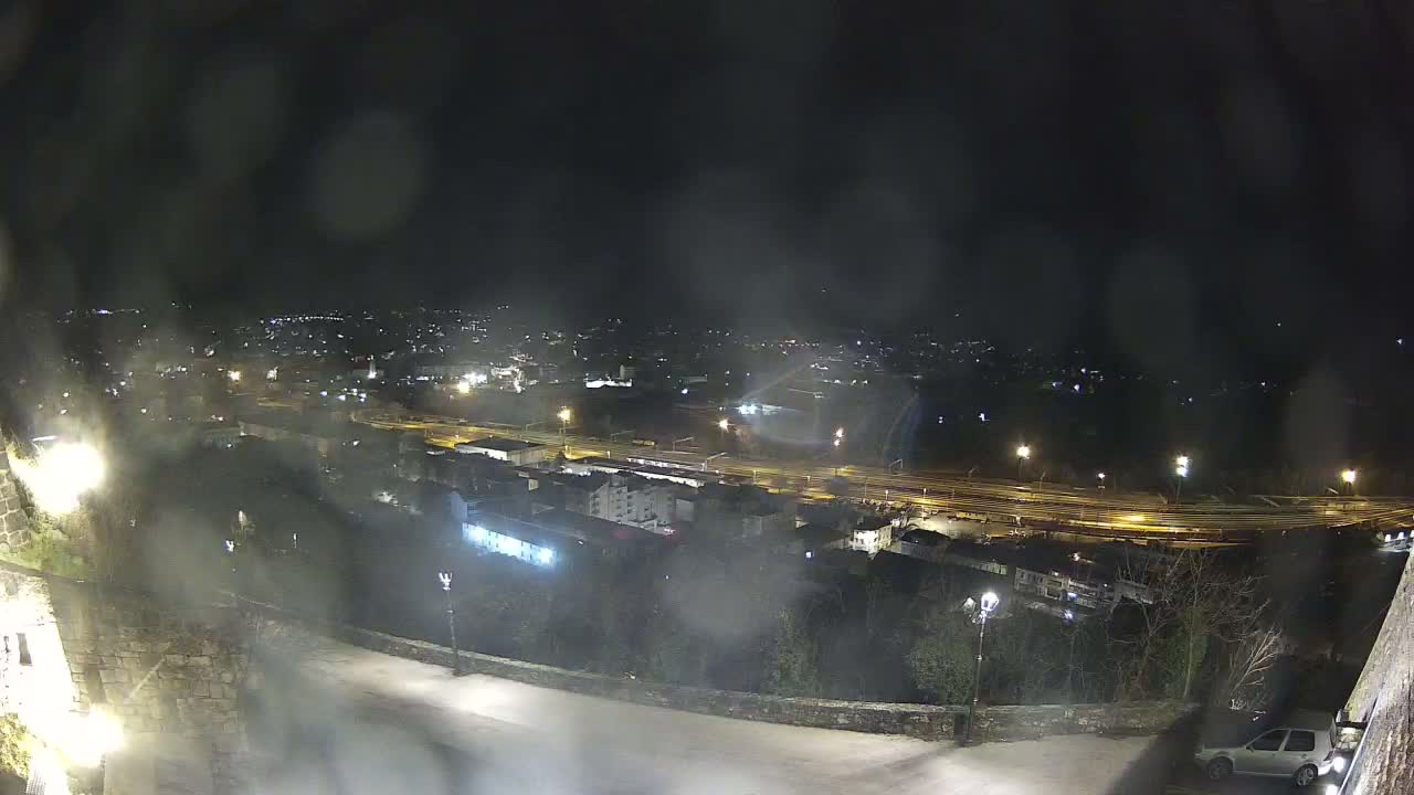 Knin  Skyline from Knin Castle Live Cam - Knin, Šibenik-Knin, Croatia