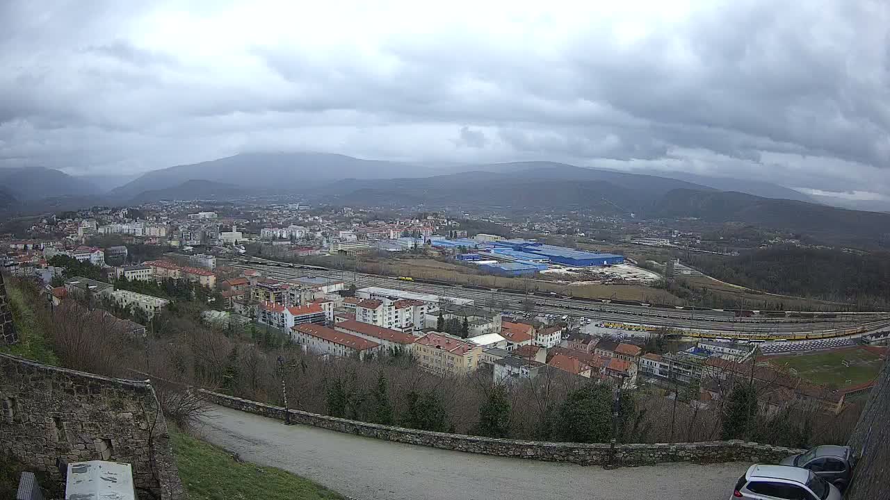 Knin  Skyline from Knin Castle Live Cam - Knin, Šibenik-Knin, Croatia