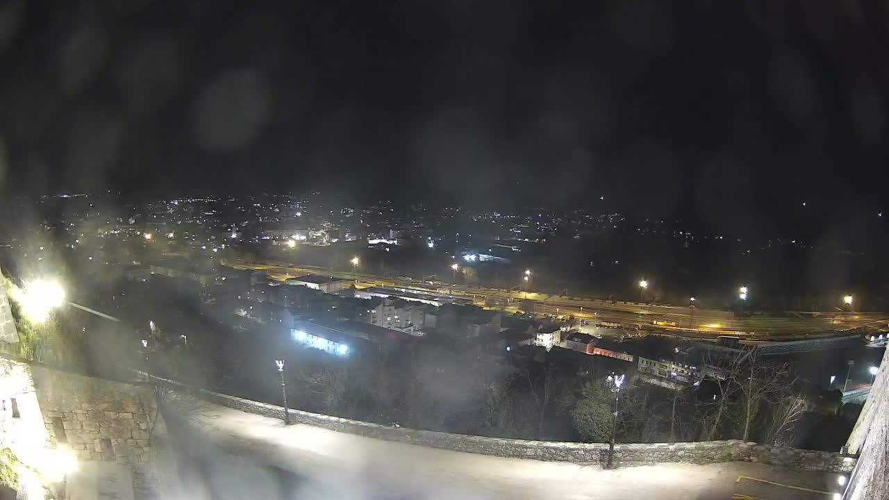 Knin  Skyline from Knin Castle Live Cam - Knin, Šibenik-Knin, Croatia