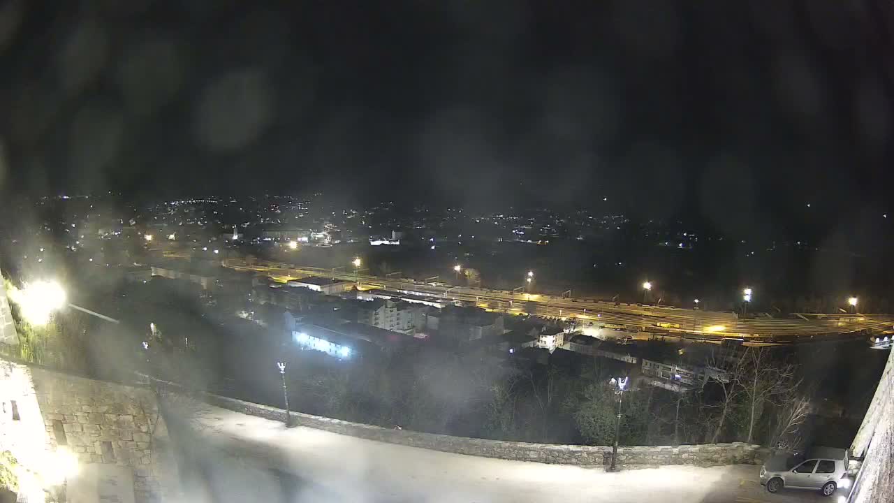 Knin  Skyline from Knin Castle Live Cam - Knin, Šibenik-Knin, Croatia