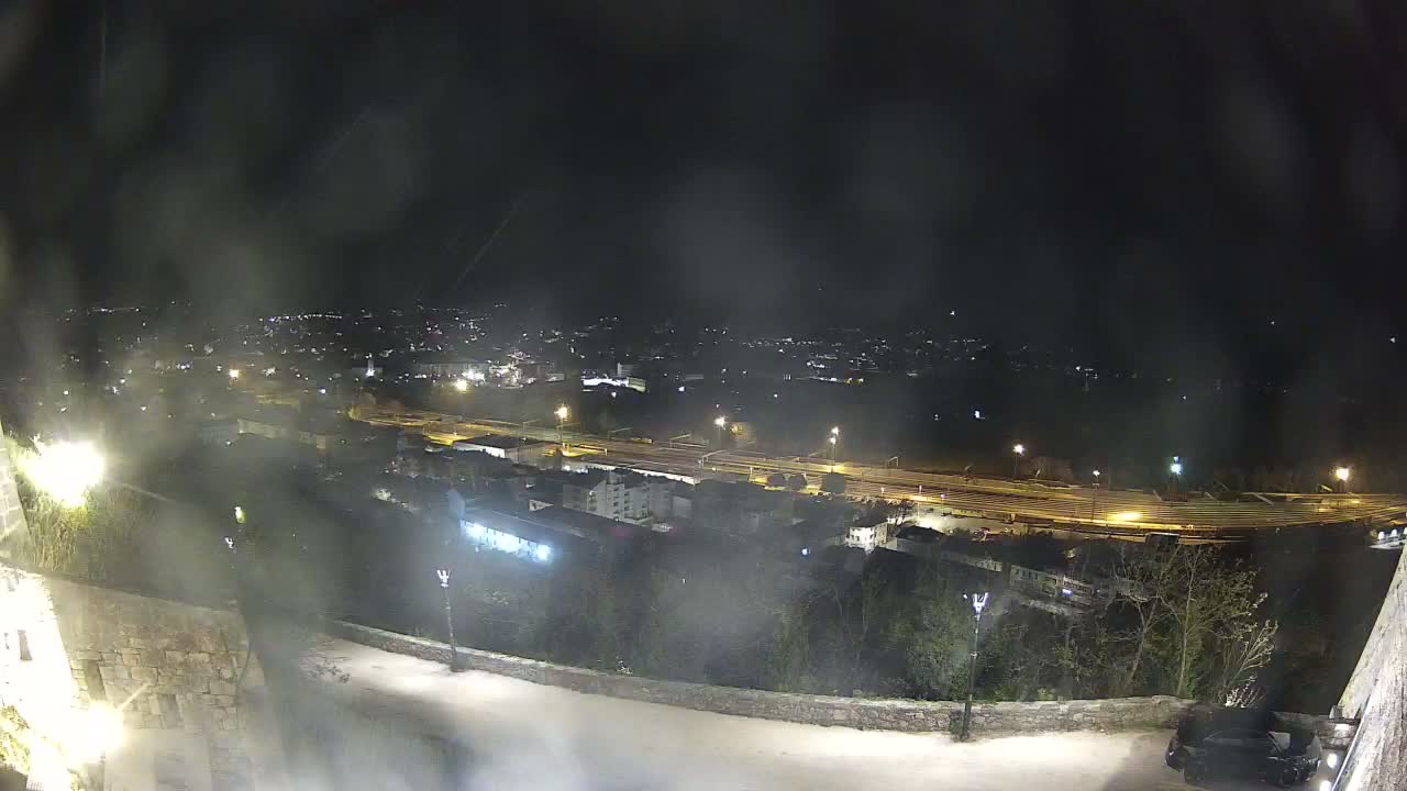 Knin  Skyline from Knin Castle Live Cam - Knin, Šibenik-Knin, Croatia