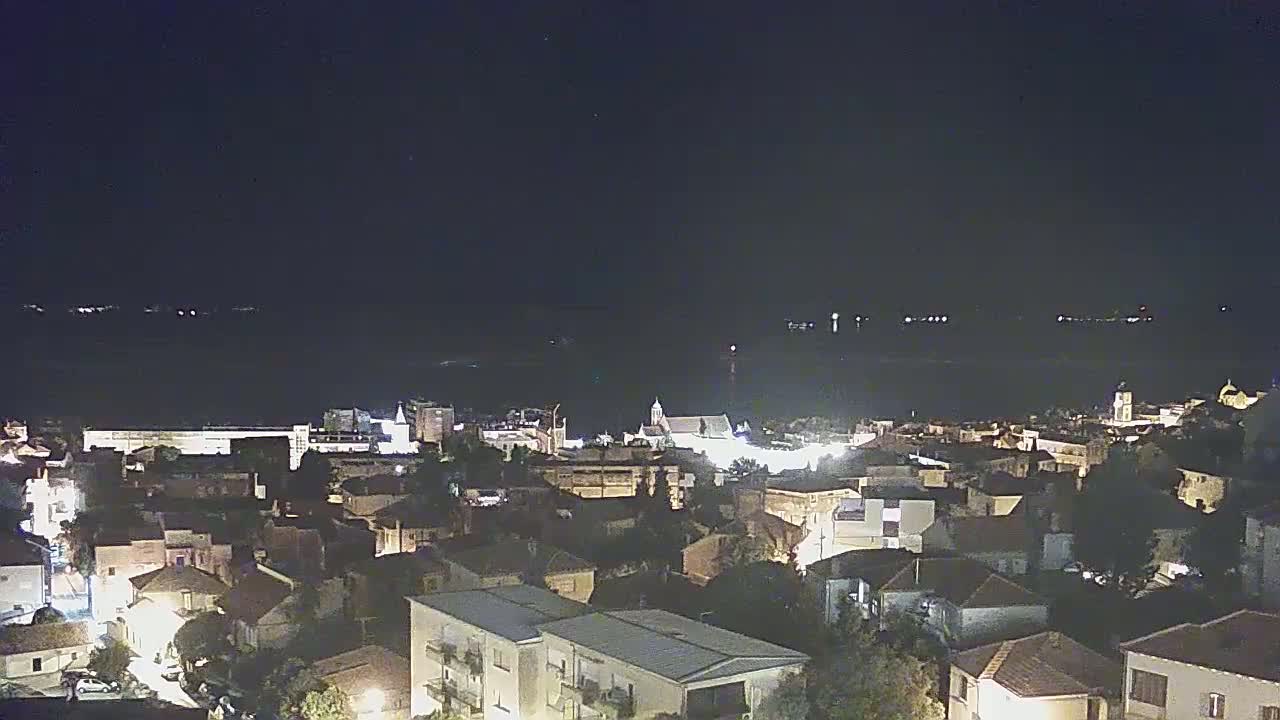 Šibenik City & Adriatic Dalmatia Coast Skyline Live Cam - Sibenik, Šibenik-Knin, Croatia
