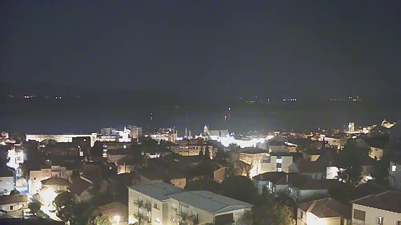 Šibenik City & Adriatic Dalmatia Coast Skyline Live Cam - Sibenik, Šibenik-Knin, Croatia