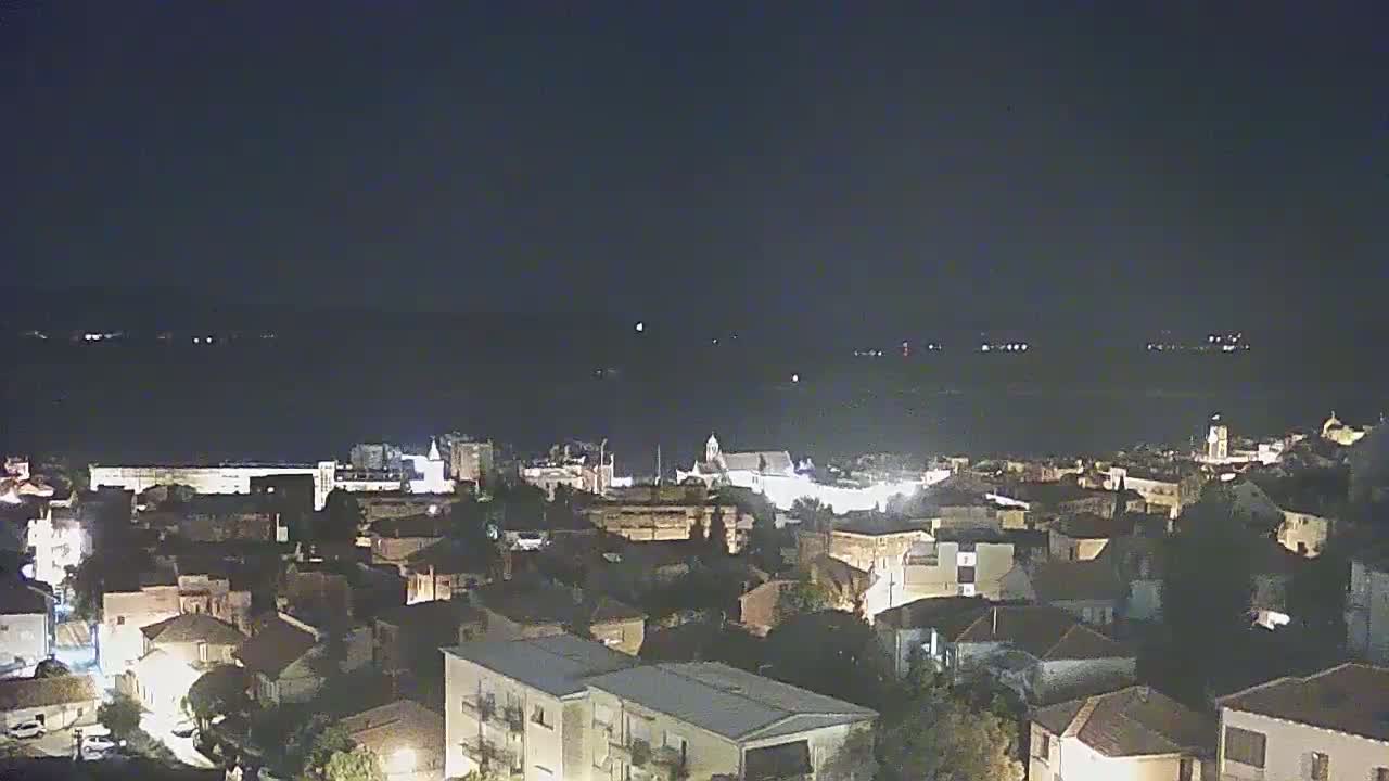 Šibenik City & Adriatic Dalmatia Coast Skyline Live Cam - Sibenik, Šibenik-Knin, Croatia