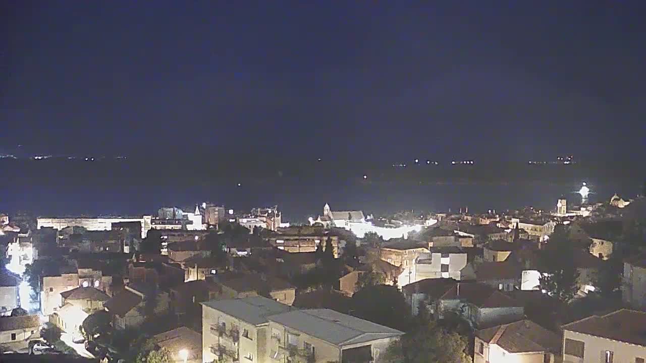 Šibenik City & Adriatic Dalmatia Coast Skyline Live Cam - Sibenik, Šibenik-Knin, Croatia