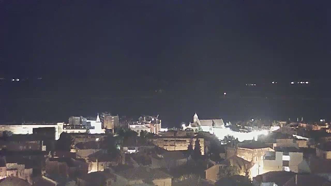 Šibenik City & Adriatic Dalmatia Coast Skyline Live Cam - Sibenik, Šibenik-Knin, Croatia