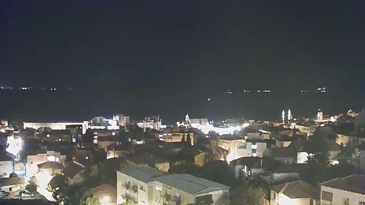 Šibenik City & Adriatic Dalmatia Coast Skyline Live Cam - Sibenik, Šibenik-Knin, Croatia