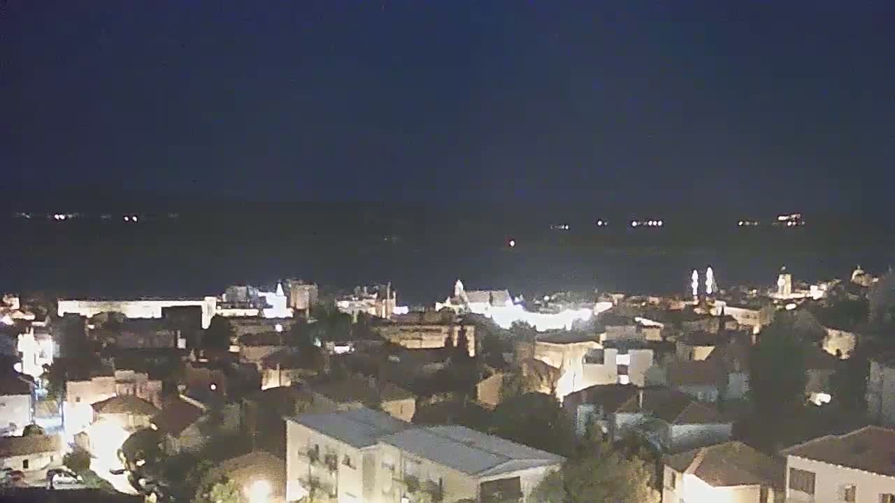 Šibenik City & Adriatic Dalmatia Coast Skyline Live Cam - Sibenik, Šibenik-Knin, Croatia