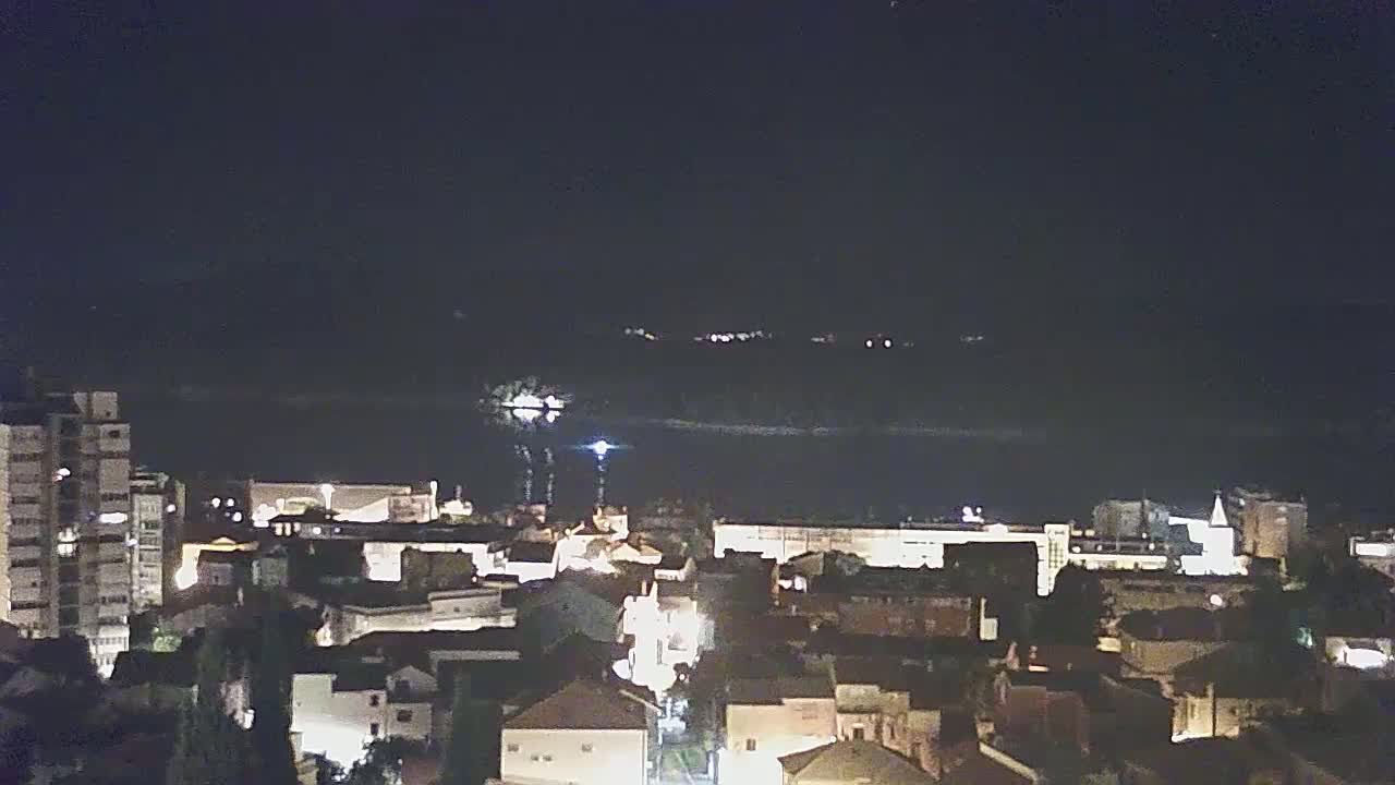 Šibenik City & Adriatic Dalmatia Coast Skyline Live Cam - Sibenik, Šibenik-Knin, Croatia
