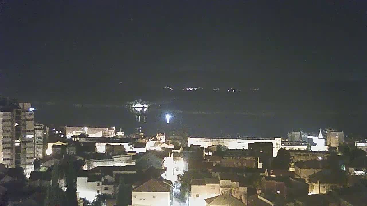 Šibenik City & Adriatic Dalmatia Coast Skyline Live Cam - Sibenik, Šibenik-Knin, Croatia