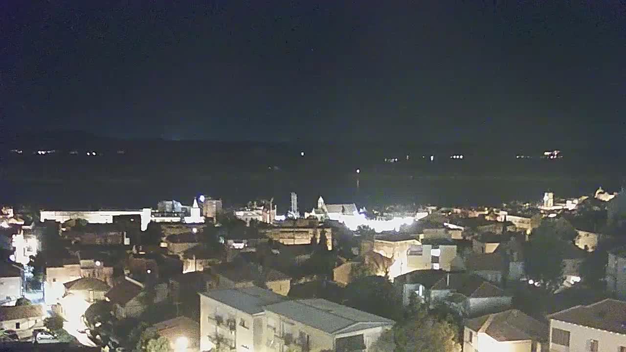 Šibenik City & Adriatic Dalmatia Coast Skyline Live Cam - Sibenik, Šibenik-Knin, Croatia