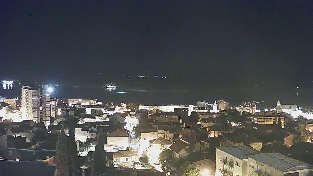 Šibenik City & Adriatic Dalmatia Coast Skyline Live Cam - Sibenik, Šibenik-Knin, Croatia