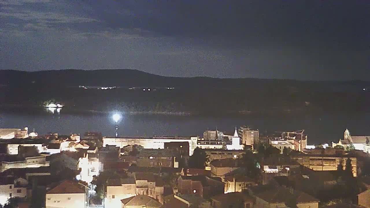 Šibenik City & Adriatic Dalmatia Coast Skyline Live Cam - Sibenik, Šibenik-Knin, Croatia