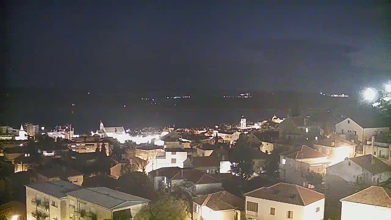 Šibenik City & Adriatic Dalmatia Coast Skyline Live Cam - Sibenik, Šibenik-Knin, Dalmatia, Croatia