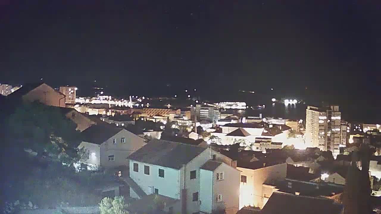 Šibenik City & Adriatic Dalmatia Coast Skyline Live Cam - Sibenik, Šibenik-Knin, Croatia