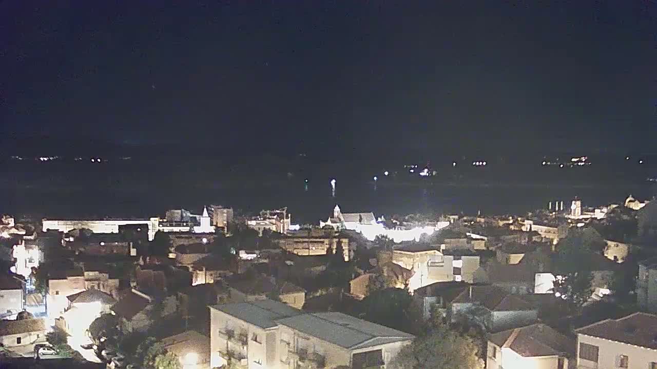 Šibenik City & Adriatic Dalmatia Coast Skyline Live Cam - Sibenik, Šibenik-Knin, Croatia