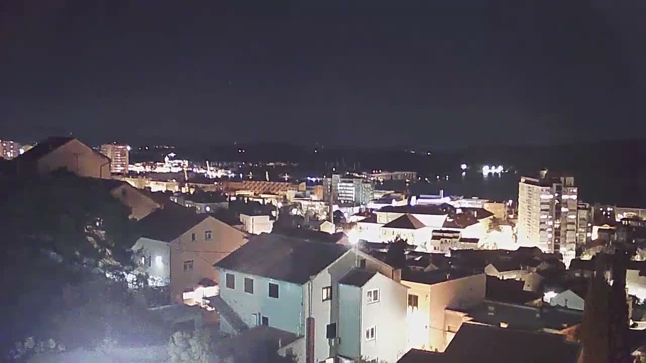 Šibenik City & Adriatic Dalmatia Coast Skyline Live Cam - Sibenik, Šibenik-Knin, Dalmatia, Croatia