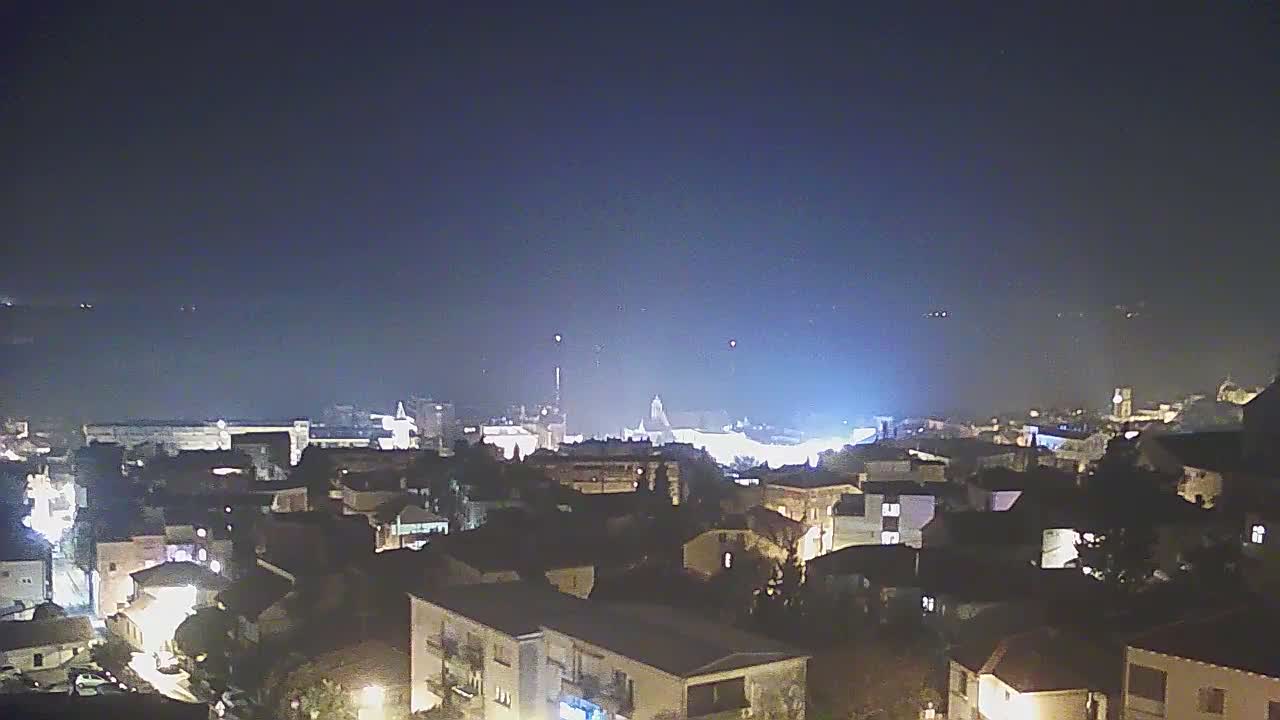 Šibenik City & Adriatic Dalmatia Coast Skyline Live Cam - Sibenik, Šibenik-Knin, Dalmatia, Croatia
