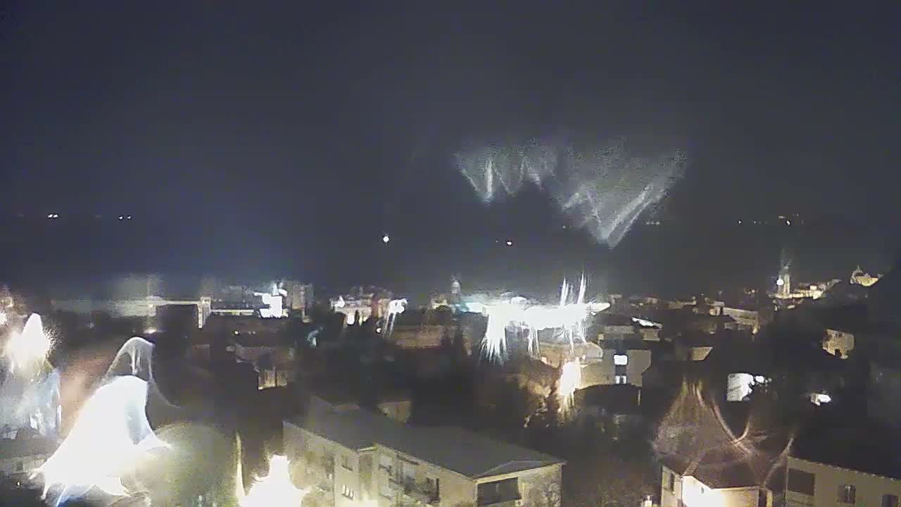 Šibenik City & Adriatic Dalmatia Coast Skyline Live Cam - Sibenik, Šibenik-Knin, Dalmatia, Croatia