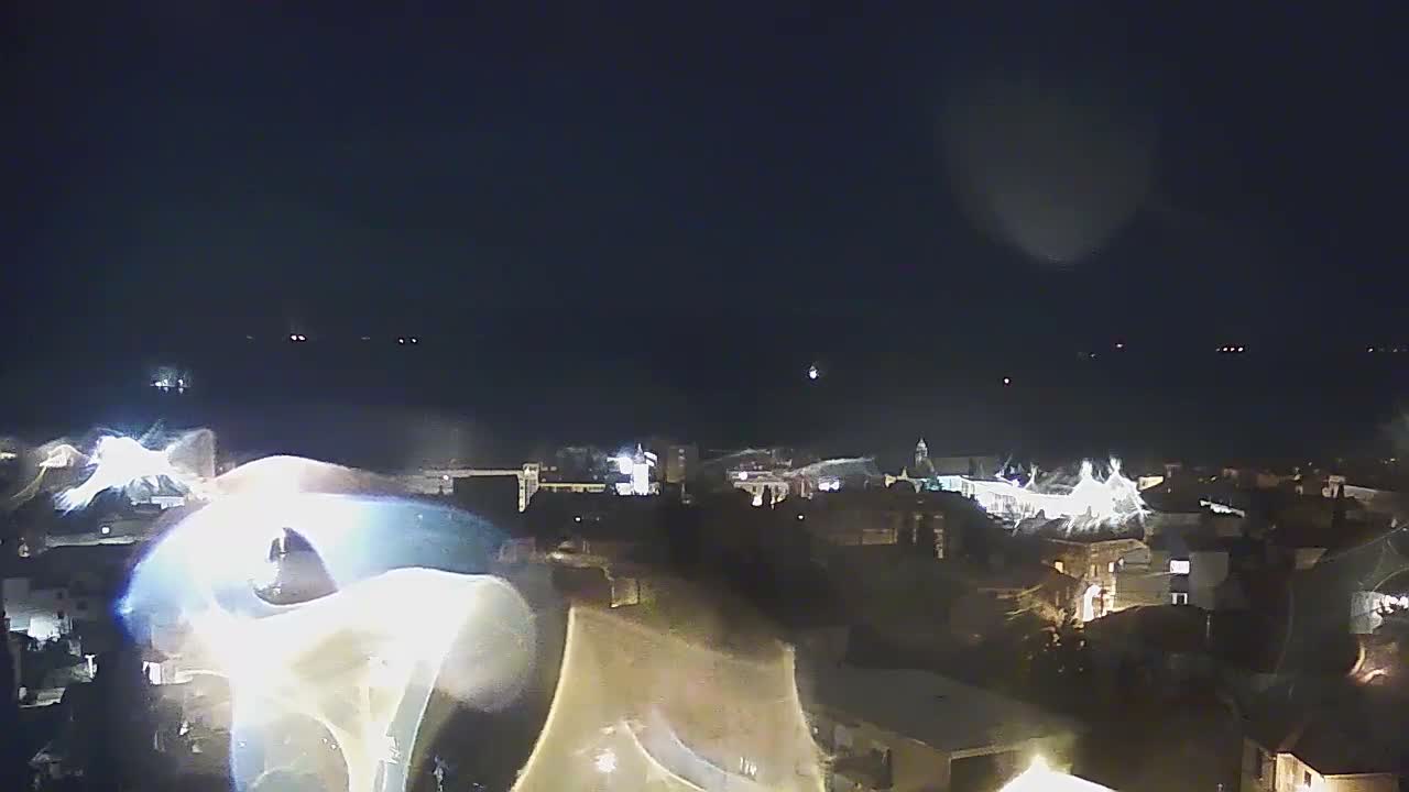 Šibenik City & Adriatic Dalmatia Coast Skyline Live Cam - Sibenik, Šibenik-Knin, Dalmatia, Croatia