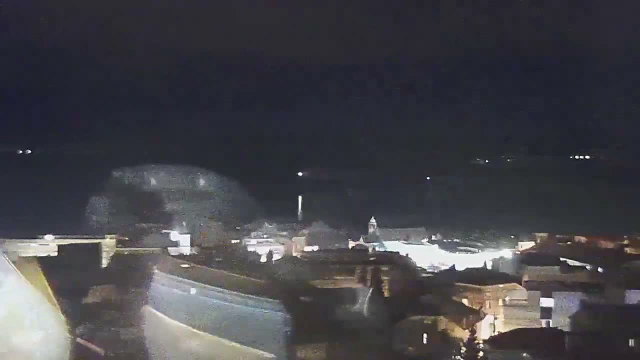 Šibenik City & Adriatic Dalmatia Coast Skyline Live Cam - Sibenik, Šibenik-Knin, Dalmatia, Croatia