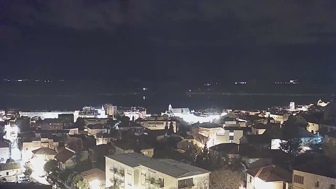Šibenik City & Adriatic Dalmatia Coast Skyline Live Cam - Sibenik, Šibenik-Knin, Dalmatia, Croatia