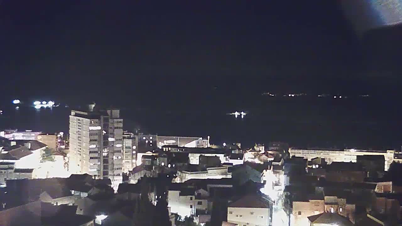Šibenik City & Adriatic Dalmatia Coast Skyline Live Cam - Sibenik, Šibenik-Knin, Dalmatia, Croatia