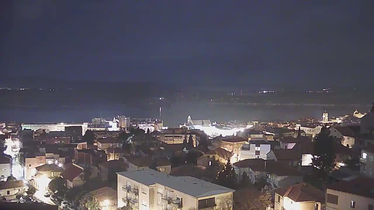Šibenik City & Adriatic Dalmatia Coast Skyline Live Cam - Sibenik, Šibenik-Knin, Dalmatia, Croatia