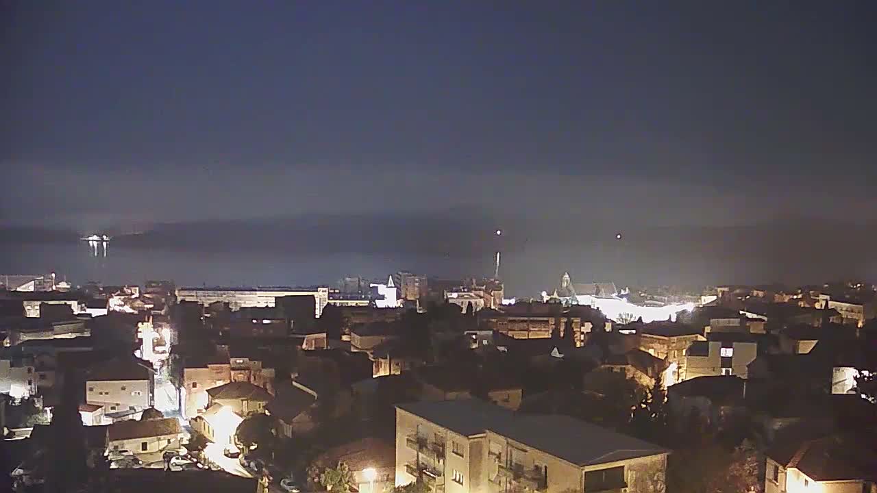 Šibenik City & Adriatic Dalmatia Coast Skyline Live Cam - Sibenik, Šibenik-Knin, Dalmatia, Croatia