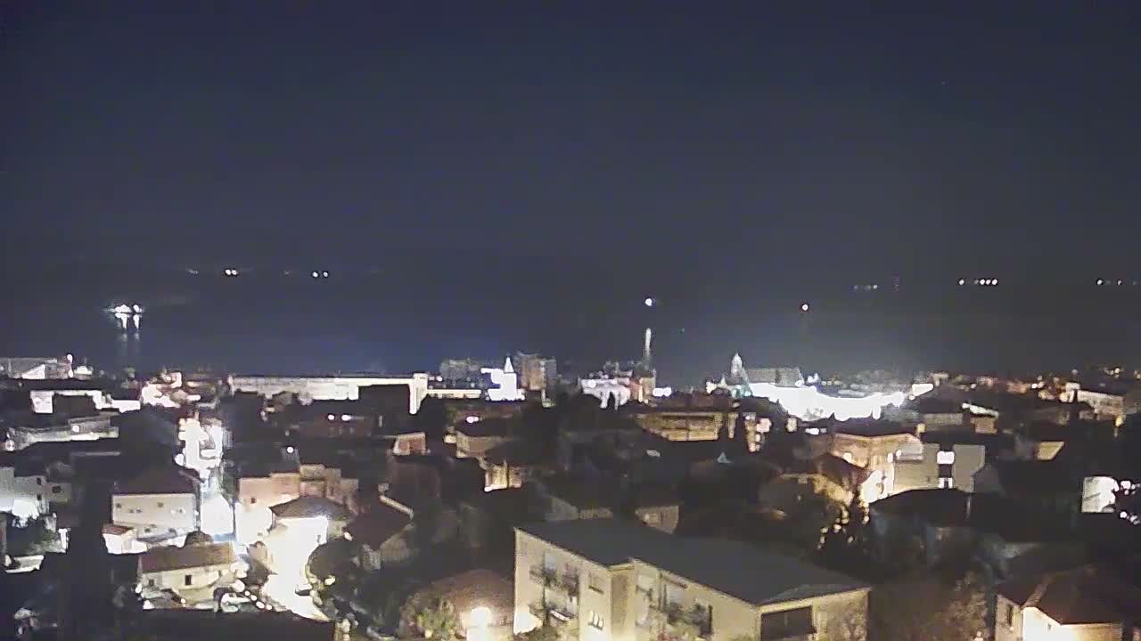 Šibenik City & Adriatic Dalmatia Coast Skyline Live Cam - Sibenik, Šibenik-Knin, Dalmatia, Croatia