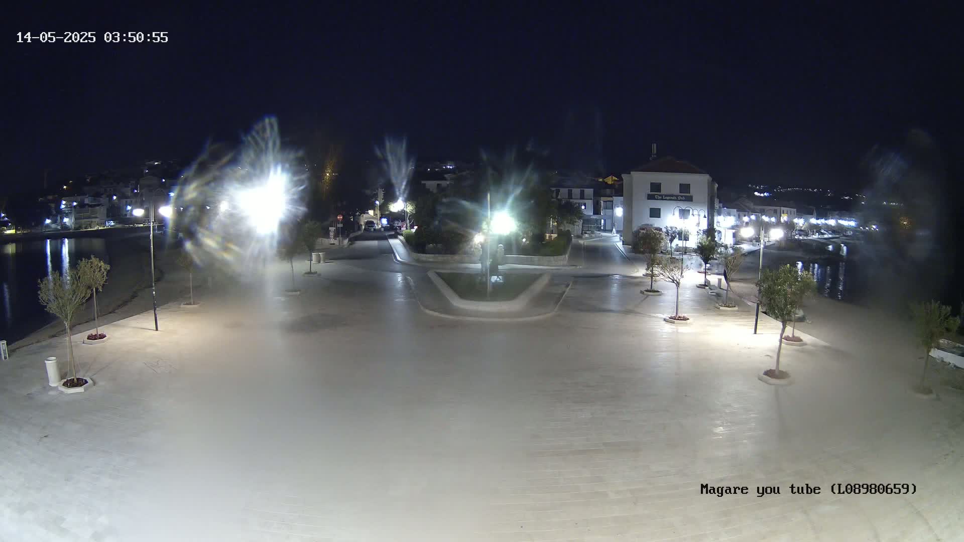 Primošten Town & Adriatic Coast Live Cam - Primosten, Općina Primošten, Šibenik-Knin, Croatia