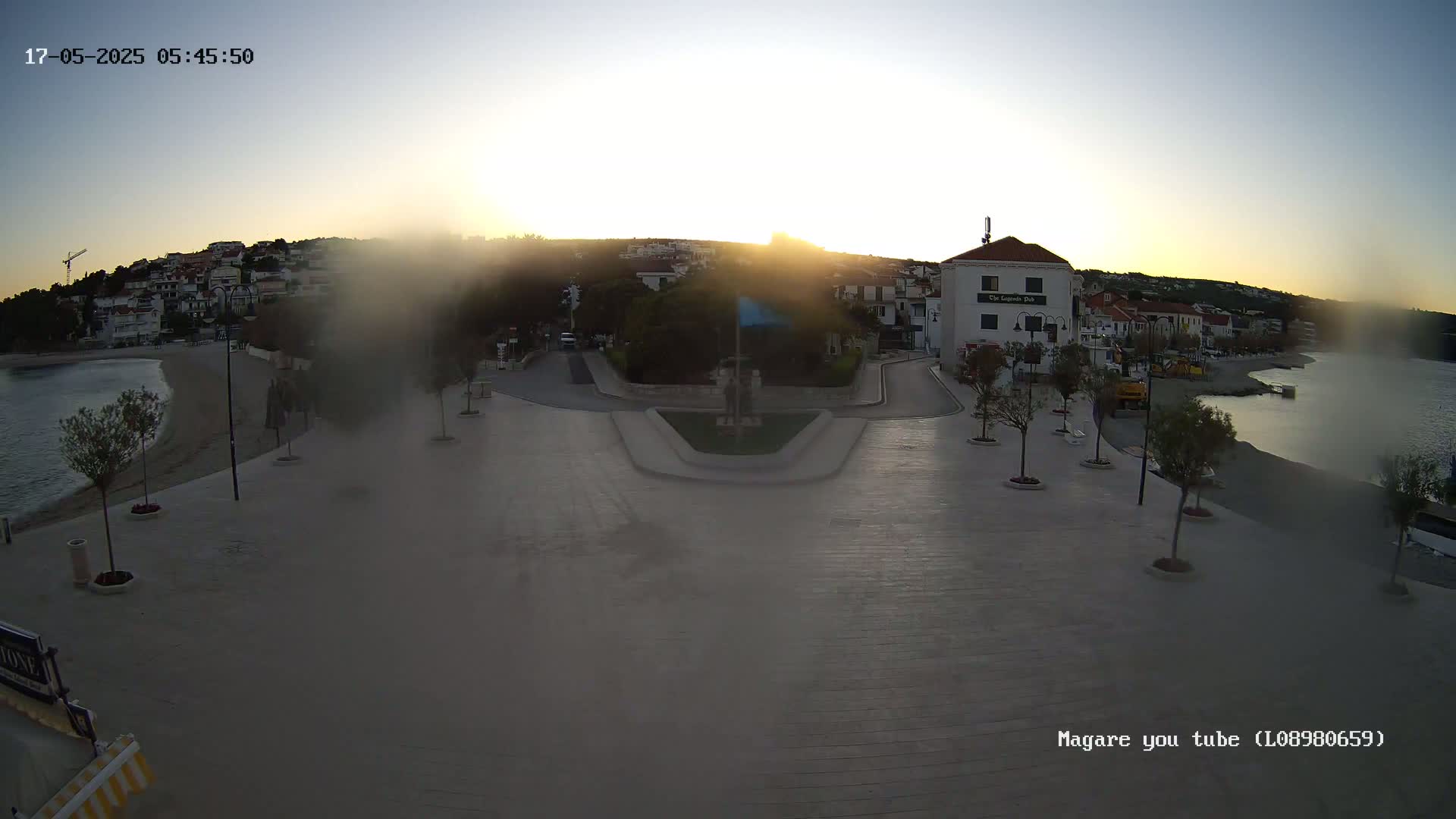 Primošten Town & Adriatic Coast Live Cam - Primosten, Općina Primošten, Šibenik-Knin, Croatia