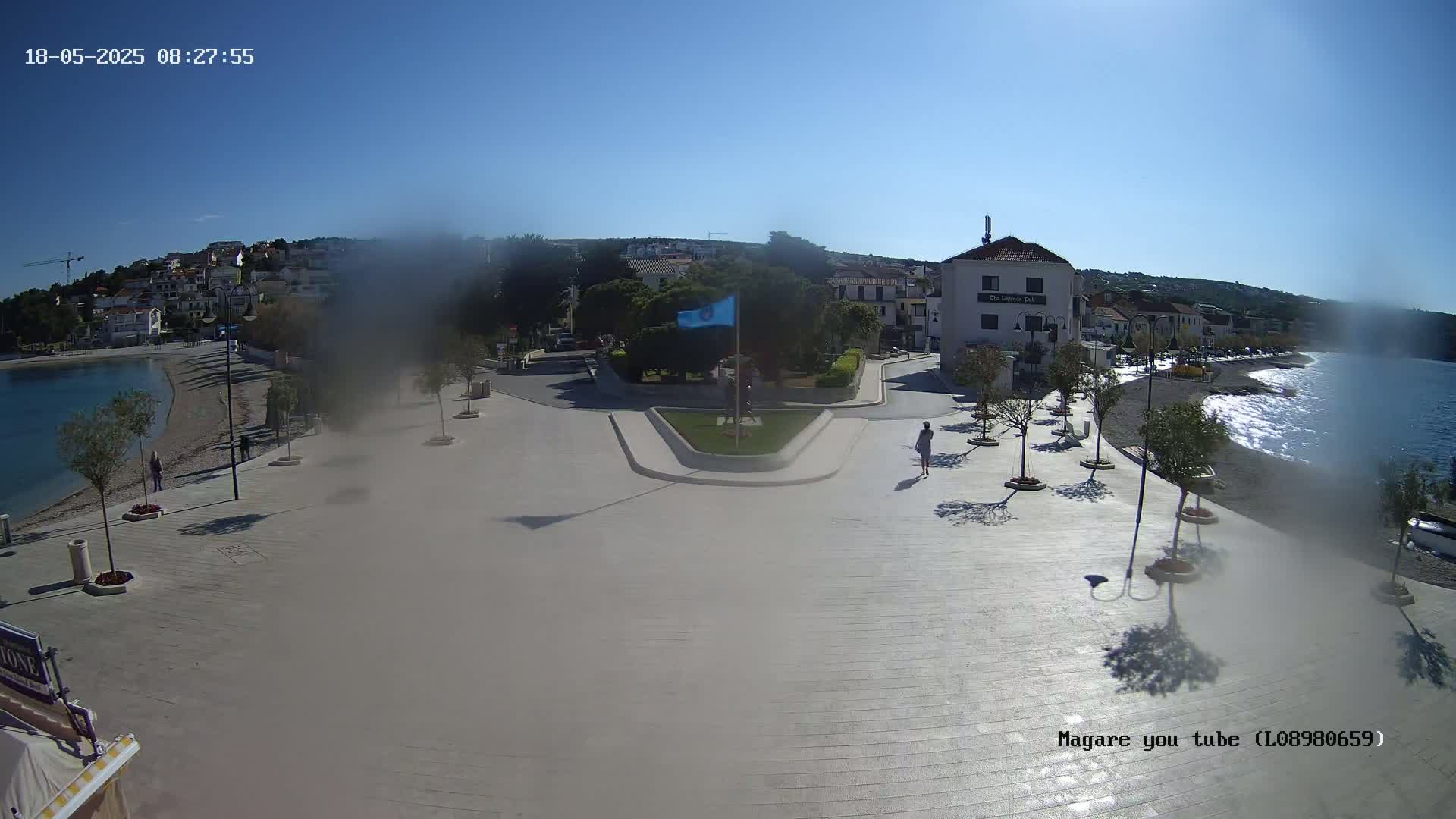 Primošten Town & Adriatic Coast Live Cam - Primosten, Općina Primošten, Šibenik-Knin, Croatia