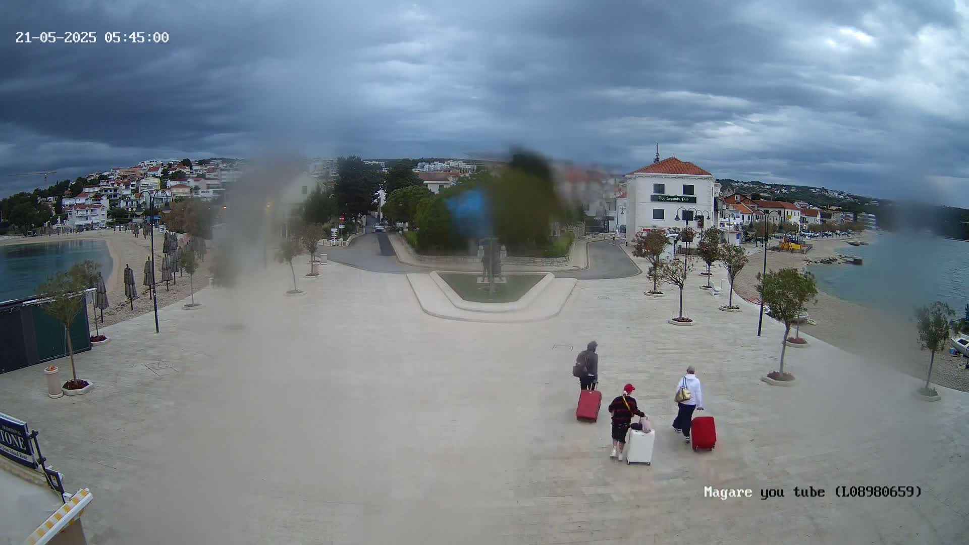 Primošten Town & Adriatic Coast Live Cam - Primosten, Općina Primošten, Šibenik-Knin, Croatia