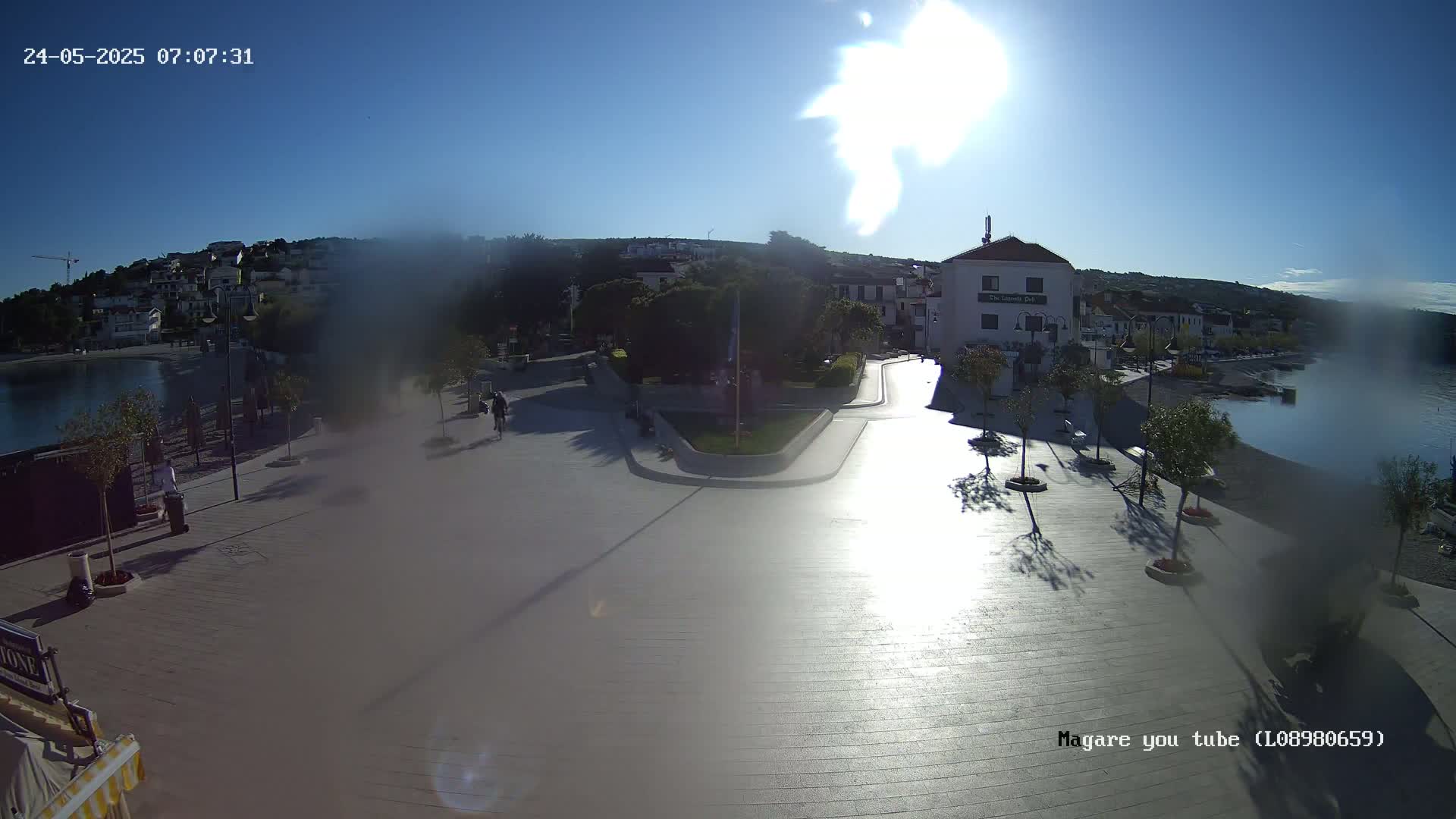 Primošten Town & Adriatic Coast Live Cam - Primosten, Općina Primošten, Šibenik-Knin, Croatia