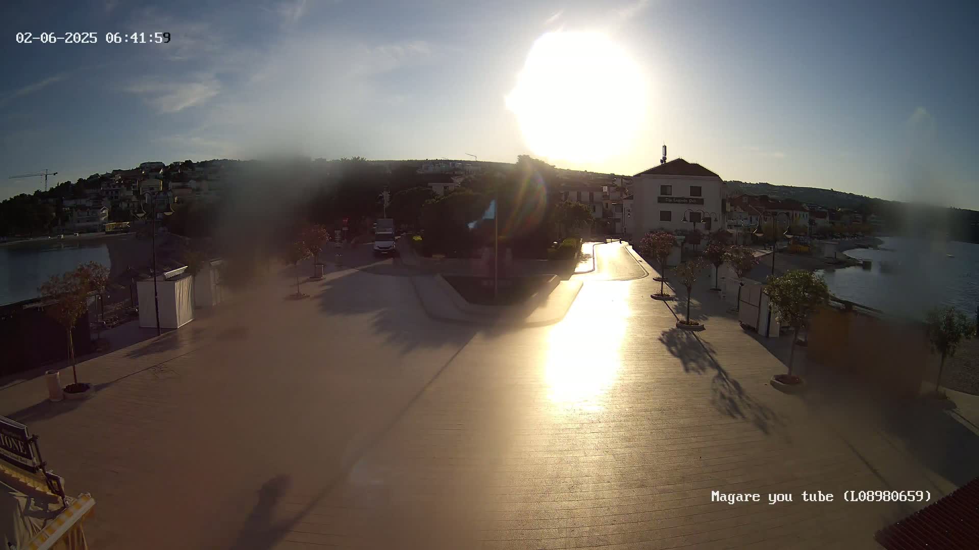 Primošten Town & Adriatic Coast Live Cam - Primosten, Općina Primošten, Šibenik-Knin, Croatia