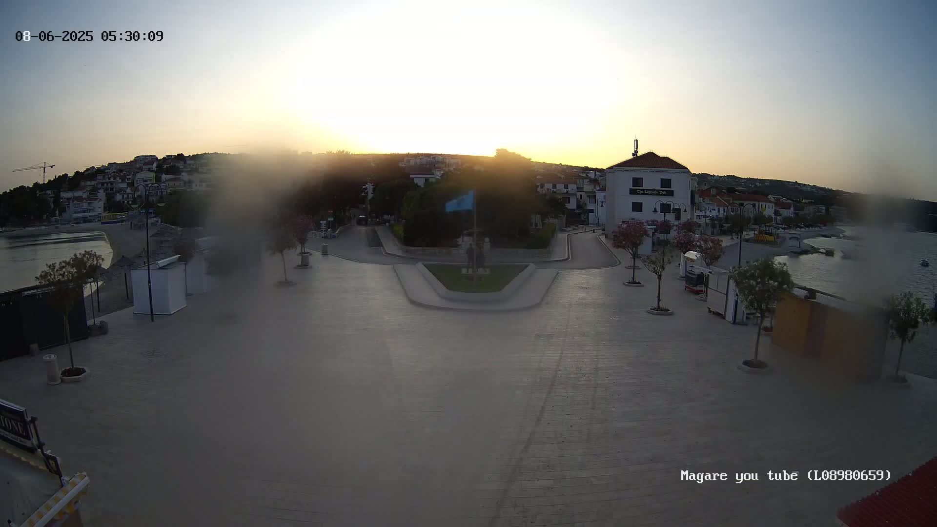 Primošten Town & Adriatic Coast Live Cam - Primosten, Općina Primošten, Šibenik-Knin, Croatia