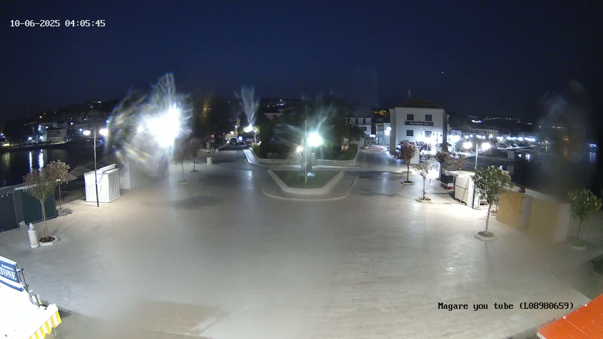 Primošten Town & Adriatic Coast Live Cam - Primosten, Općina Primošten, Šibenik-Knin, Croatia