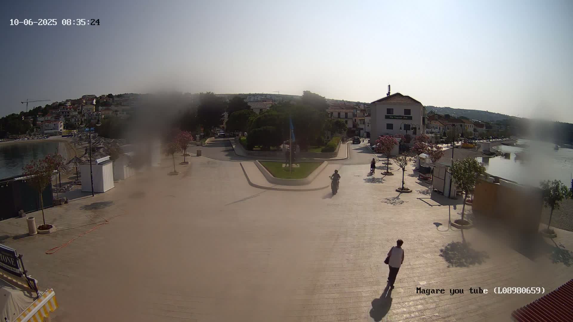 Primošten Town & Adriatic Coast Live Cam - Primosten, Općina Primošten, Šibenik-Knin, Croatia