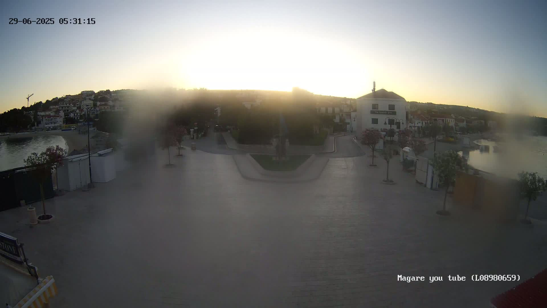 Primošten Town & Adriatic Coast Live Cam - Primosten, Općina Primošten, Šibenik-Knin, Croatia
