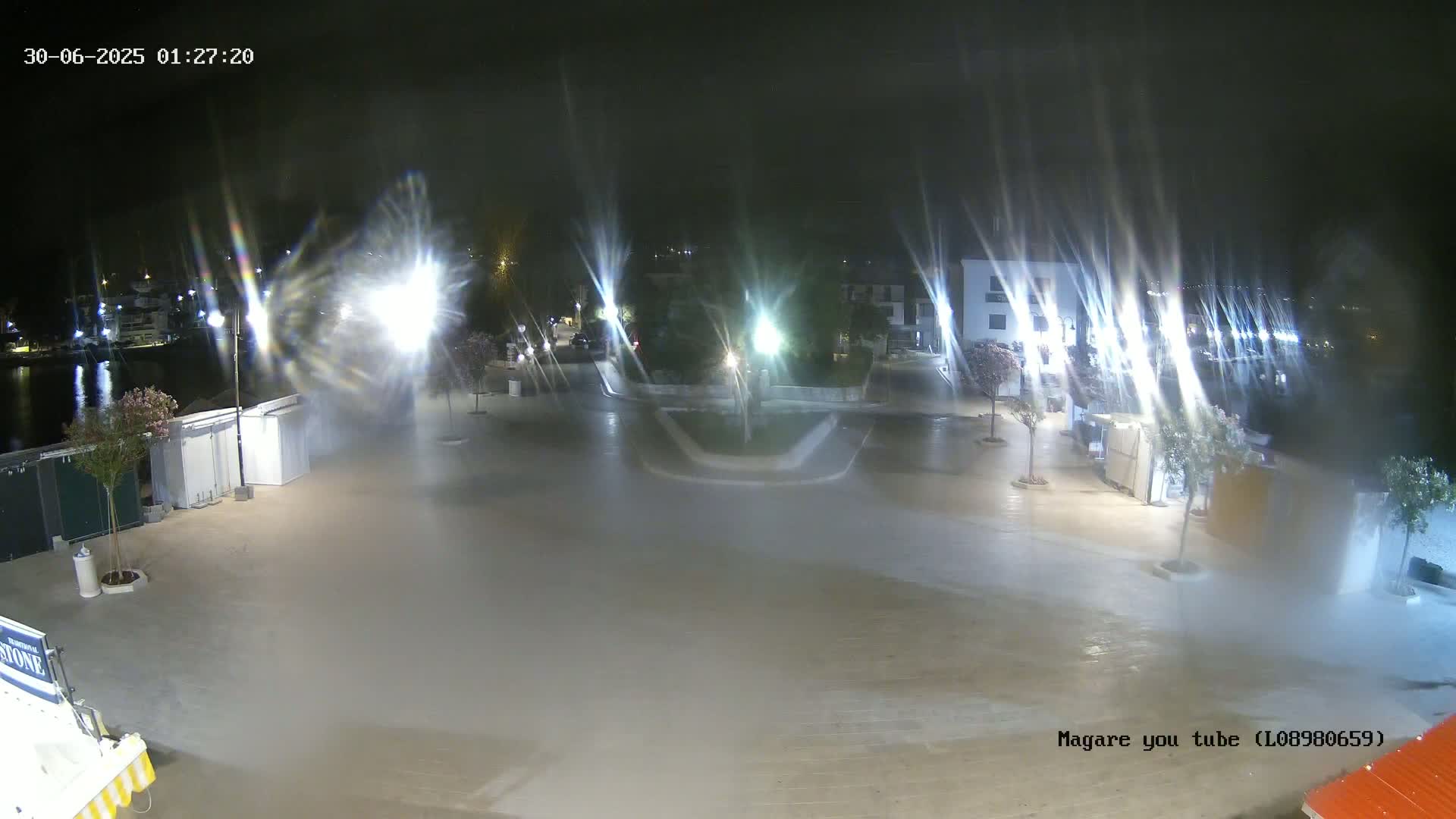 Primošten Town & Adriatic Coast Live Cam - Primosten, Općina Primošten, Šibenik-Knin, Croatia