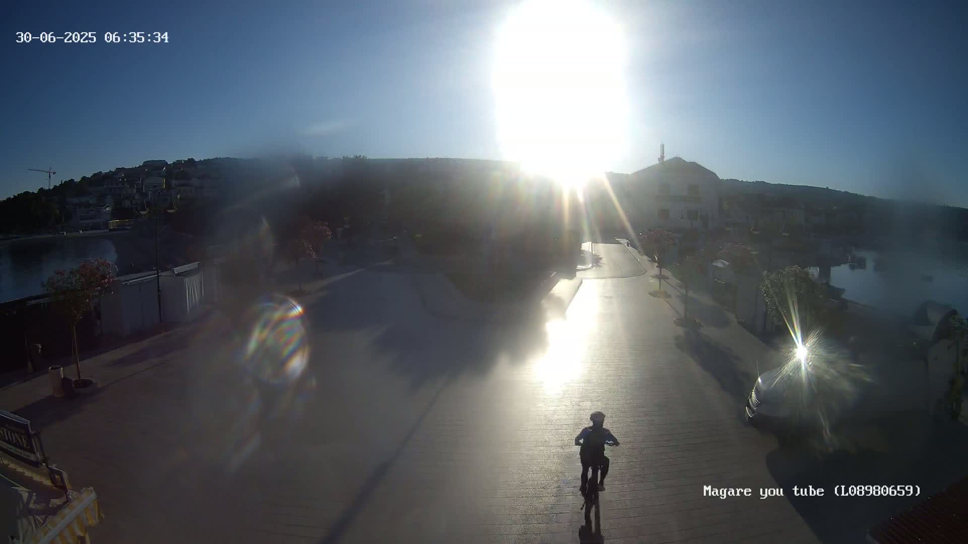 Primošten Town & Adriatic Coast Live Cam - Primosten, Općina Primošten, Šibenik-Knin, Croatia