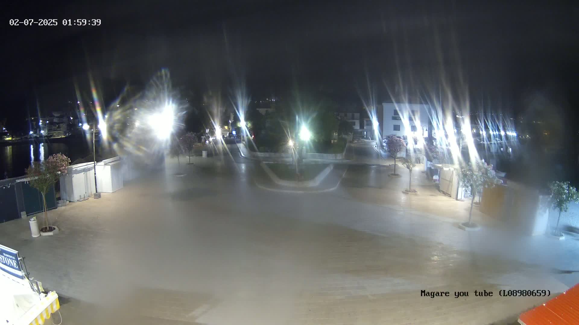 Primošten Town & Adriatic Coast Live Cam - Primosten, Općina Primošten, Šibenik-Knin, Croatia