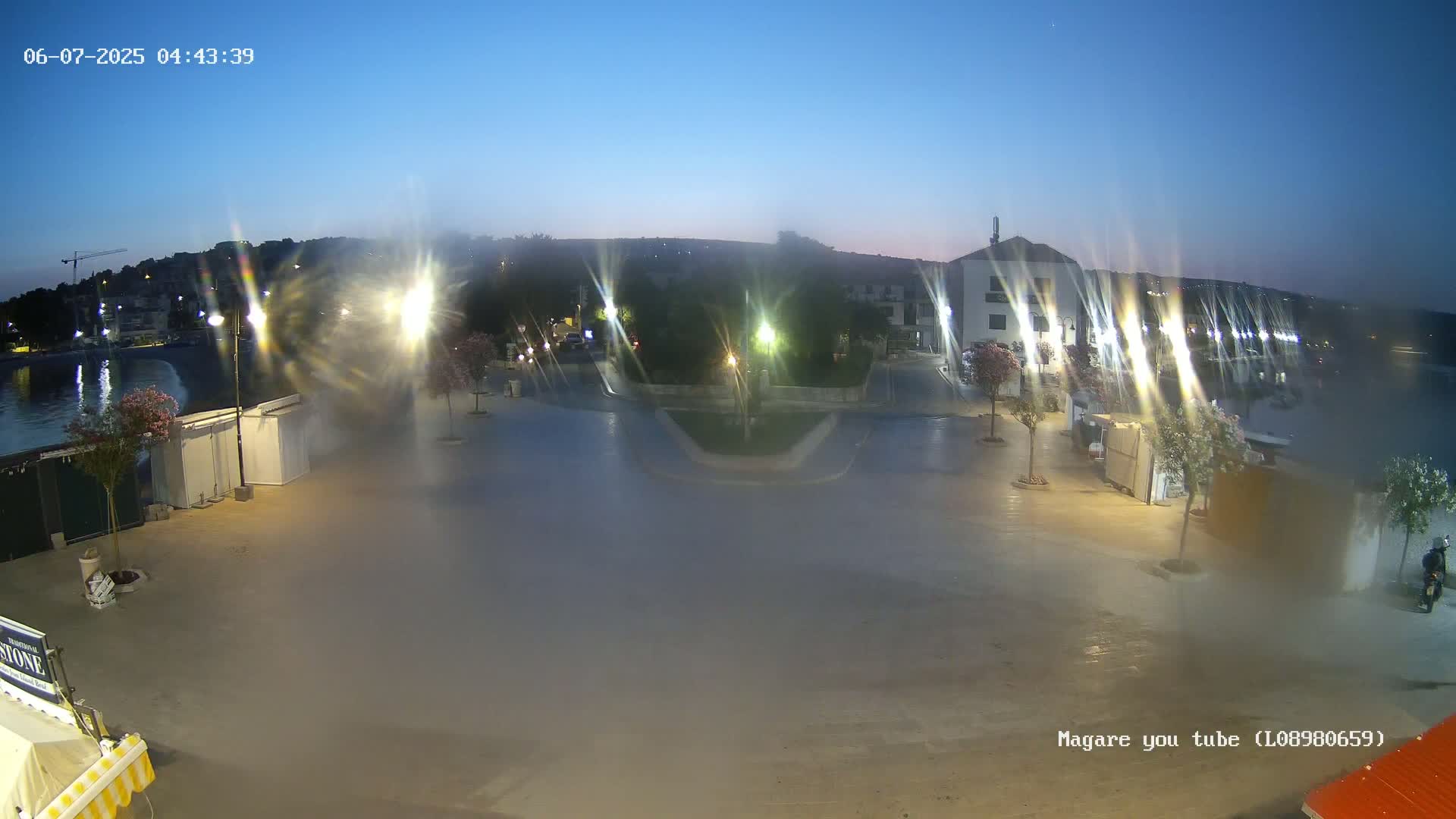 Primošten Town & Adriatic Coast Live Cam - Primosten, Općina Primošten, Šibenik-Knin, Croatia