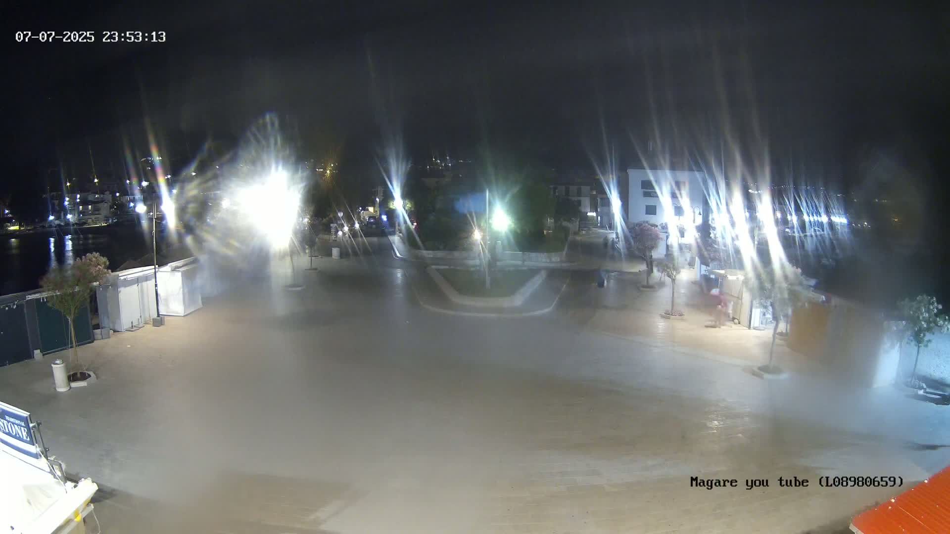 Primošten Town & Adriatic Coast Live Cam - Primosten, Općina Primošten, Šibenik-Knin, Croatia