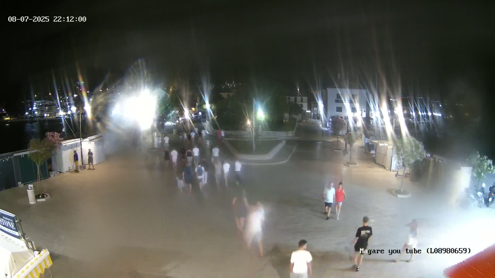 Primošten Town & Adriatic Coast Live Cam - Primosten, Općina Primošten, Šibenik-Knin, Croatia
