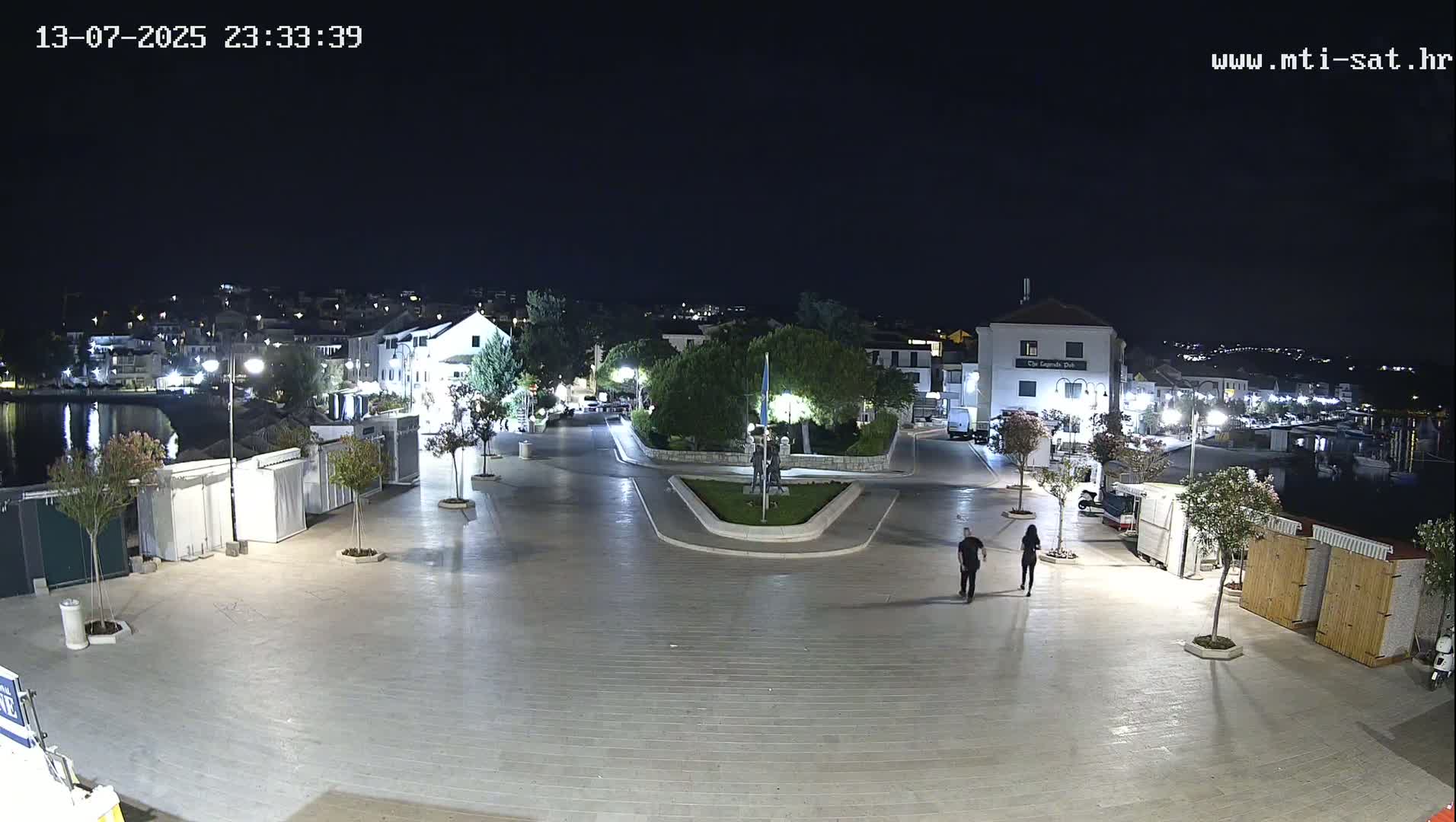 Primošten Town & Adriatic Coast Live Cam - Primosten, Općina Primošten, Šibenik-Knin, Croatia