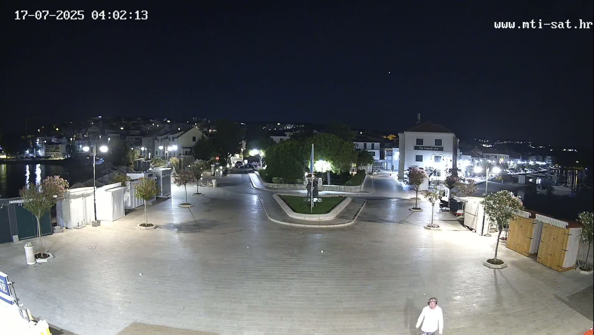Primošten Town & Adriatic Coast Live Cam - Primosten, Općina Primošten, Šibenik-Knin, Croatia