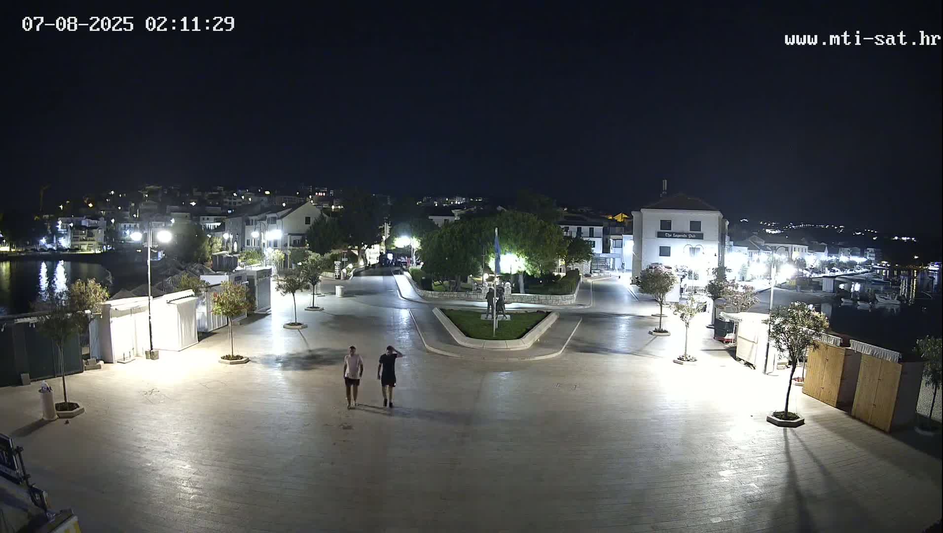 Primošten Town & Adriatic Coast Live Cam - Primosten, Općina Primošten, Šibenik-Knin, Croatia
